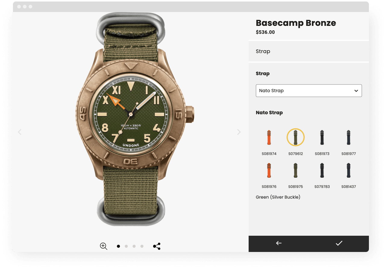 watch customizer