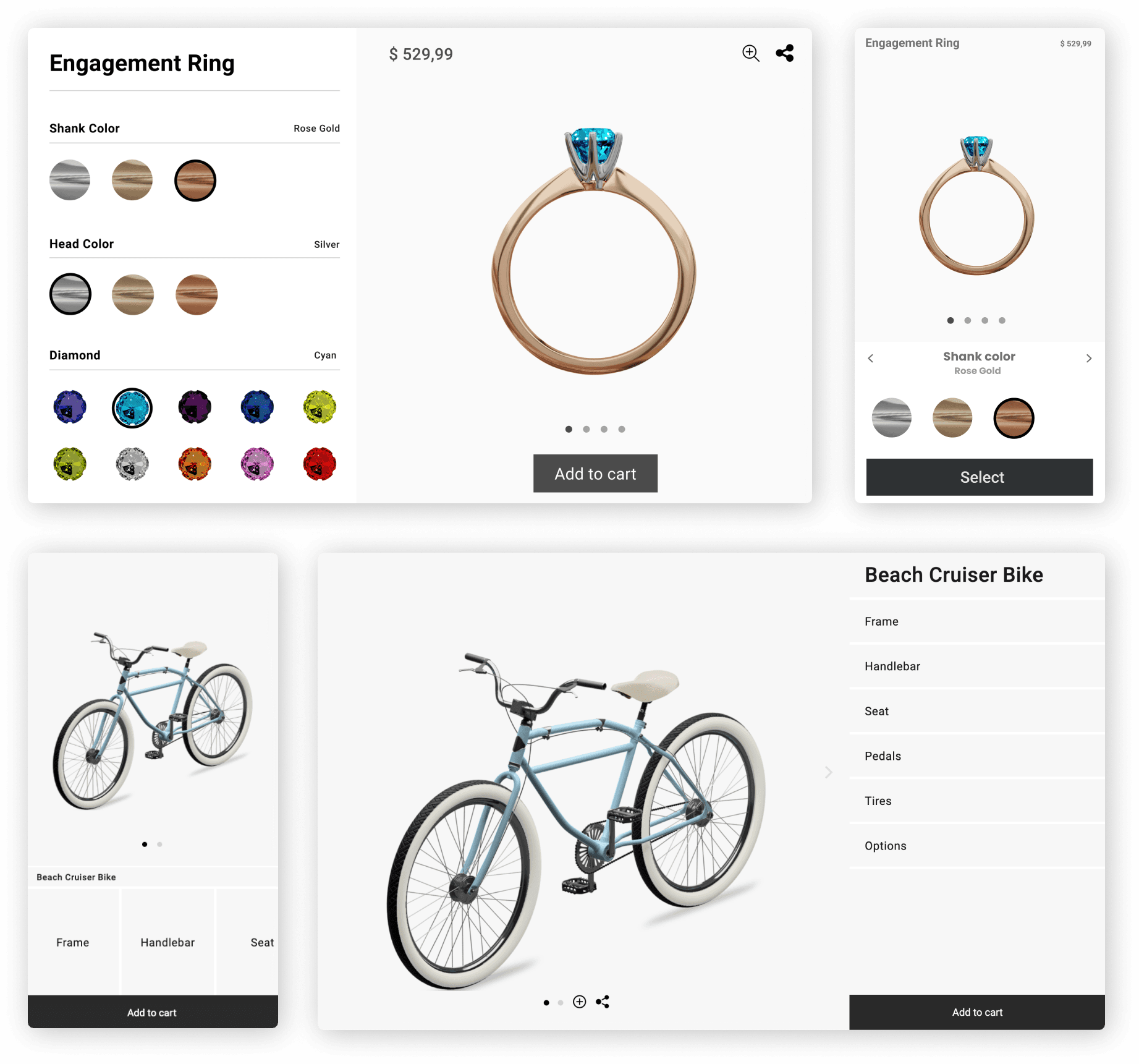 Kickflip Product Customizer Themes