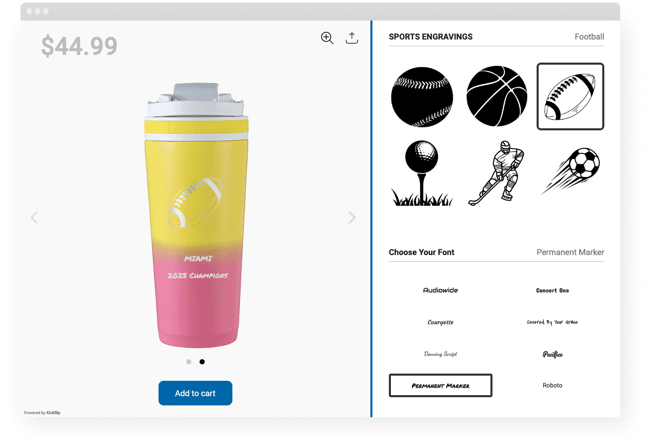 Iceshaker Premium Insulated Drinkware Customizer